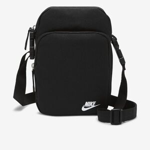Black Nike Crossbody Bag with adjustable straps